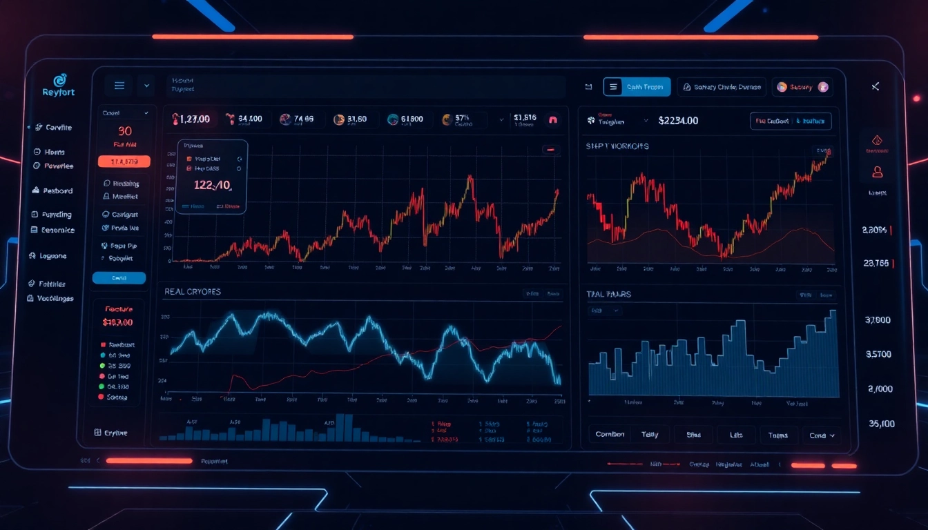 AICoin crypto platform showcasing real-time market data and secure trading features for users.