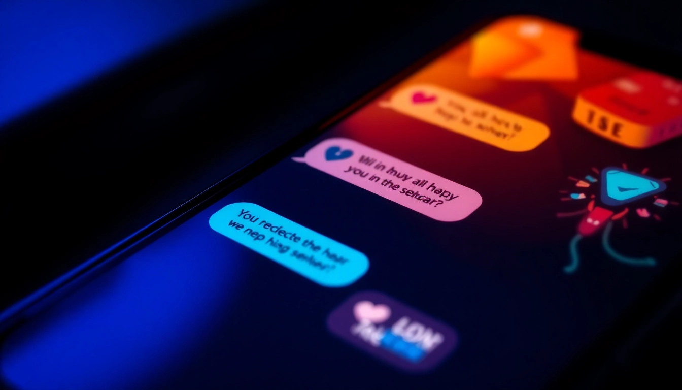 The nsfw ai chat interface showcases a vivid, unfiltered digital conversation with suggestive visuals, creating an immersive experience for adult users.